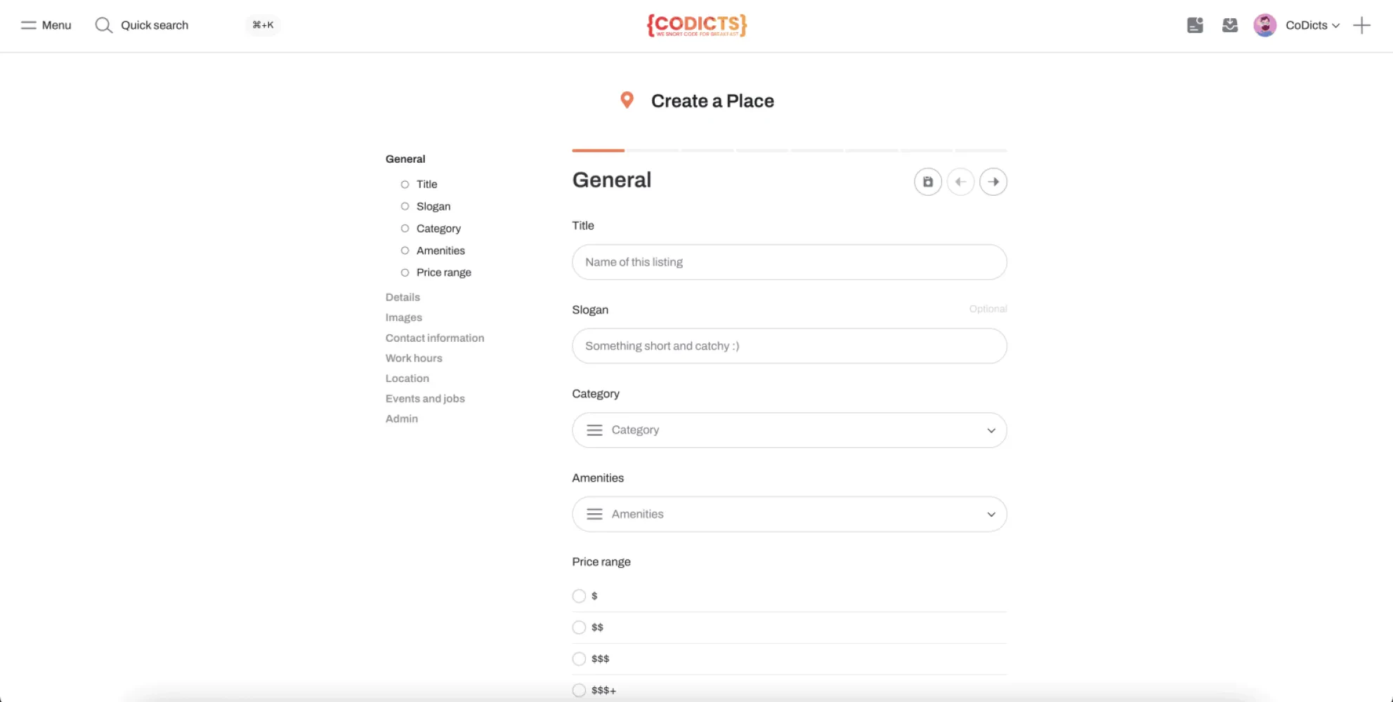 Voxel Form Summary Widget by CoDicts